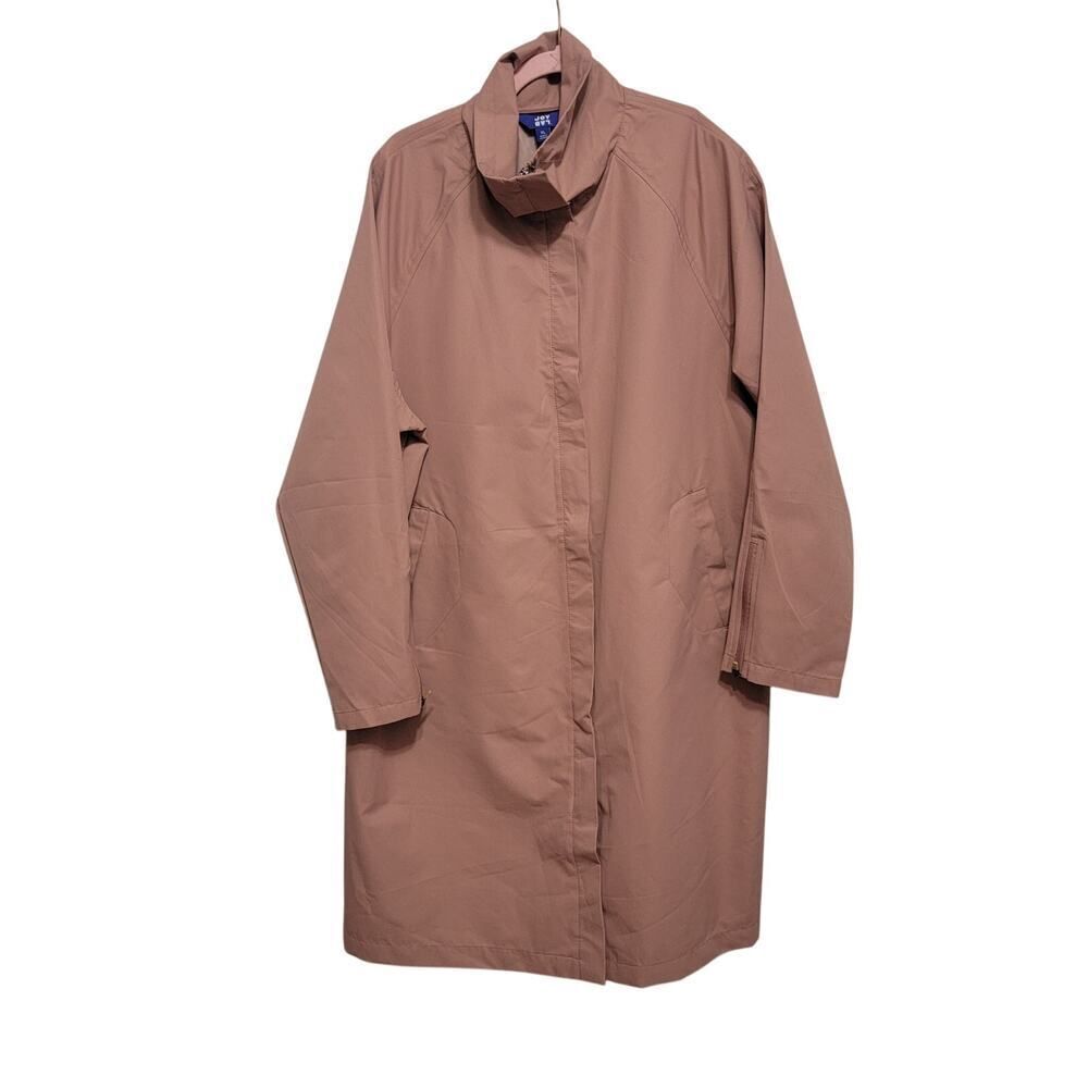 Modern Minimalist Dusty Pink Spring Rain Jacket